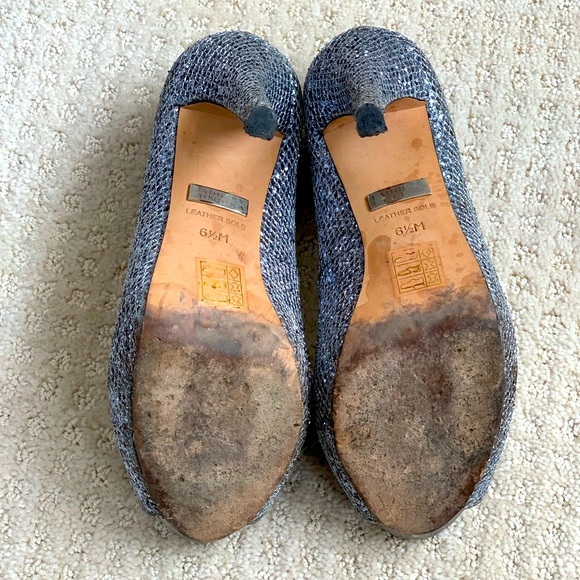 BADGLEY MISCHKA Sparkling Peep-Toe Heels - Picture 6 of 13